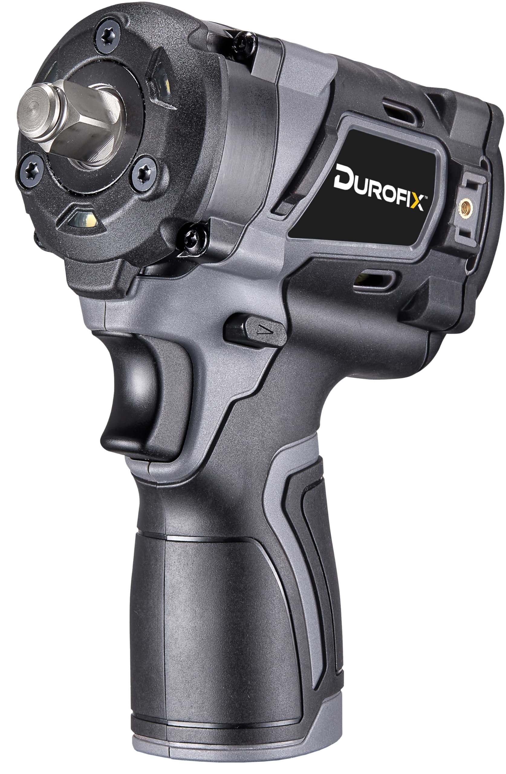 Durofix RI12184-4T G12 Pro Series 1/2" Brushless Stubby Impact Wrench, Compatible with All G12 12V Lithium-Ion Batteries, Tool Only