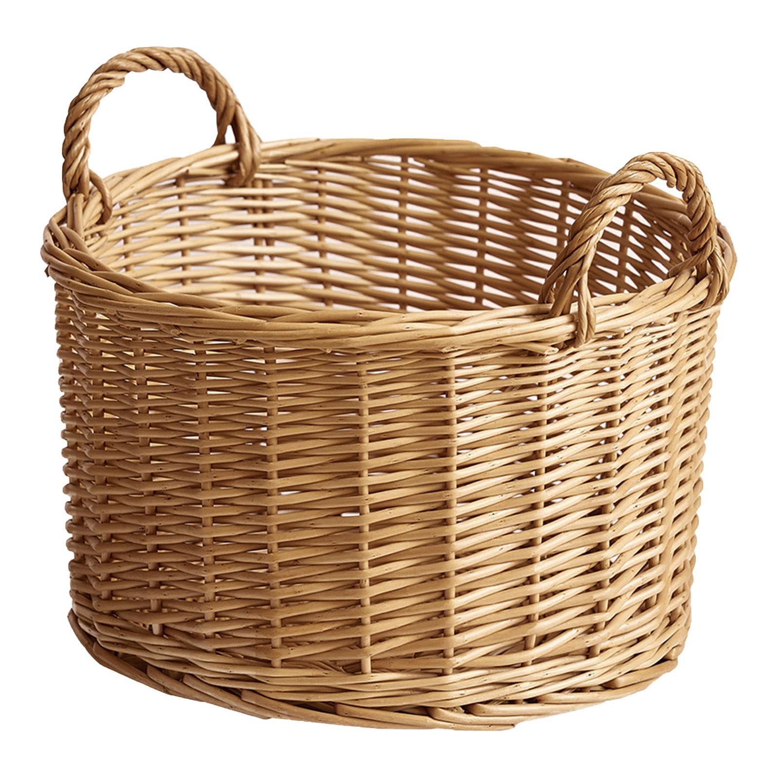 Cesto Portabiancheria Intrecciato per Bagno Cesto Portabiancheria Intrecciato Cesto Portatile per