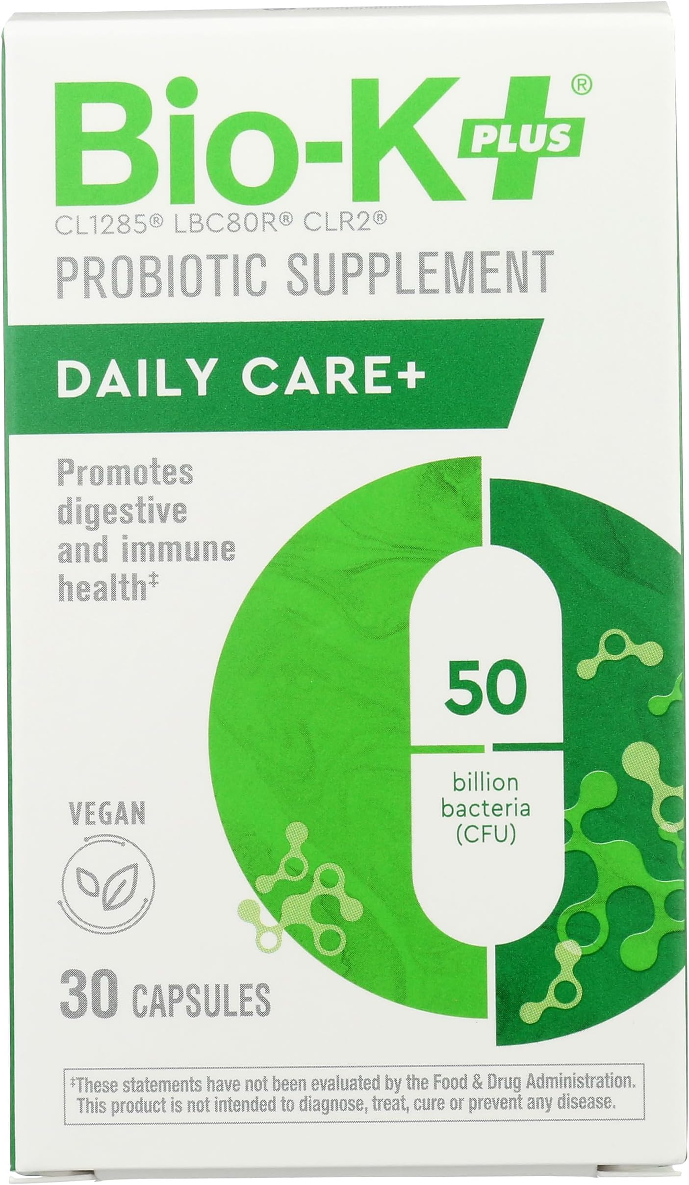 Dailycare 50 Billion Probiotics, 30 Count