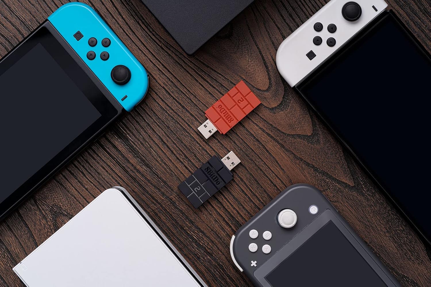8Bitdo Wireless USB Adapter 2 for Switch, Windows, Mac & Steam Deck - Compatible With Xbox Series X & S, Xbox One Bluetooth, Switch Pro and PS5 Controllers (Black) - Image 5
