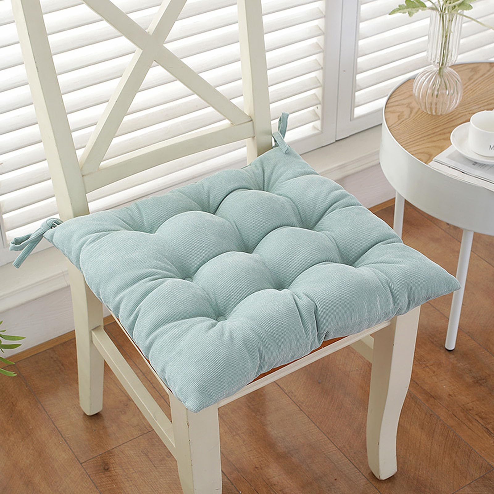 Coussin Chaise Coussins De Chaise 25x35 Cm - Confort Assuré Pour Salle à Manger, Bureau Et Extérieur Avec Système Antidérapant Coussin Pour Chaise D' Intérieur