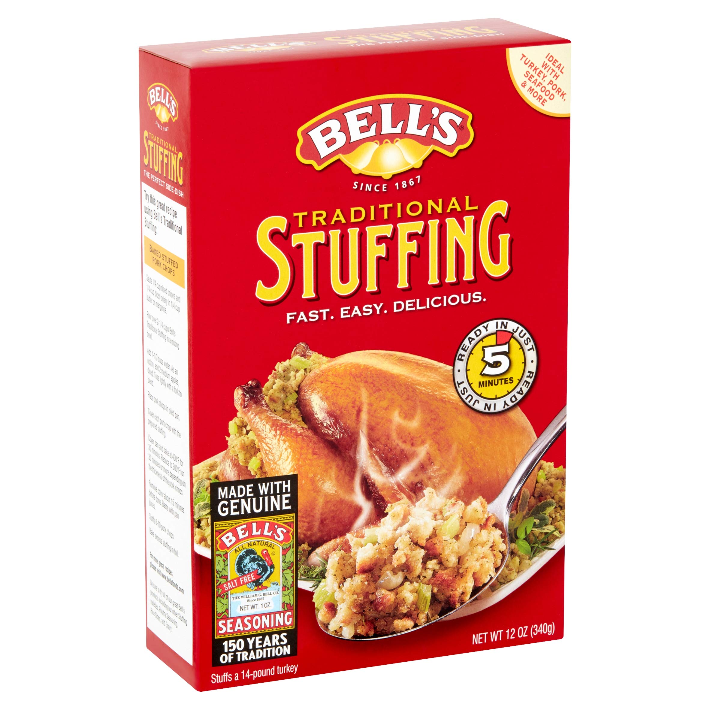 Bells Traditional Stuffing, 12 oz