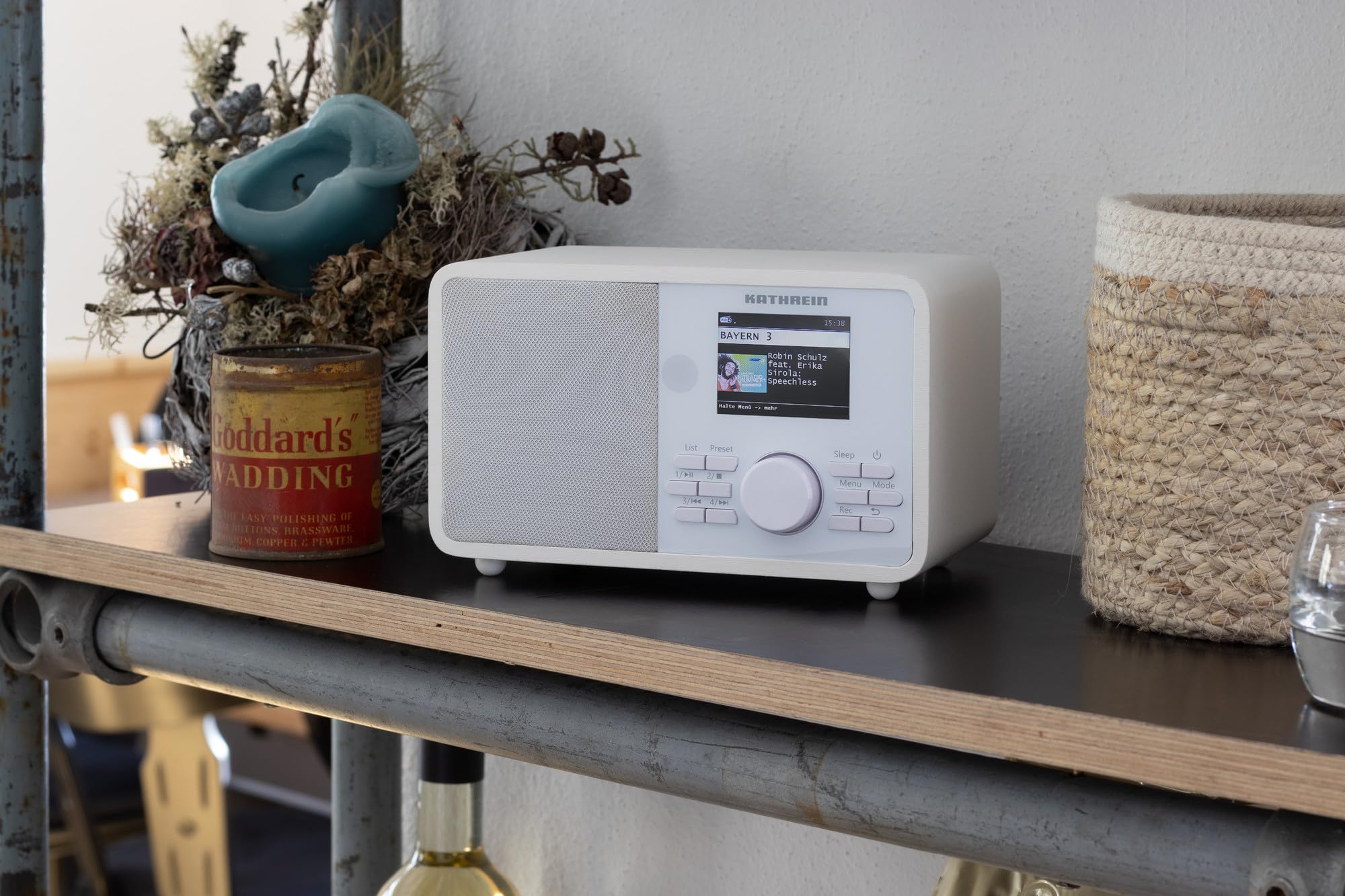 KATHREIN Dab+ Link M11 – Dab+ / Radio Internet, Mono – Blanc