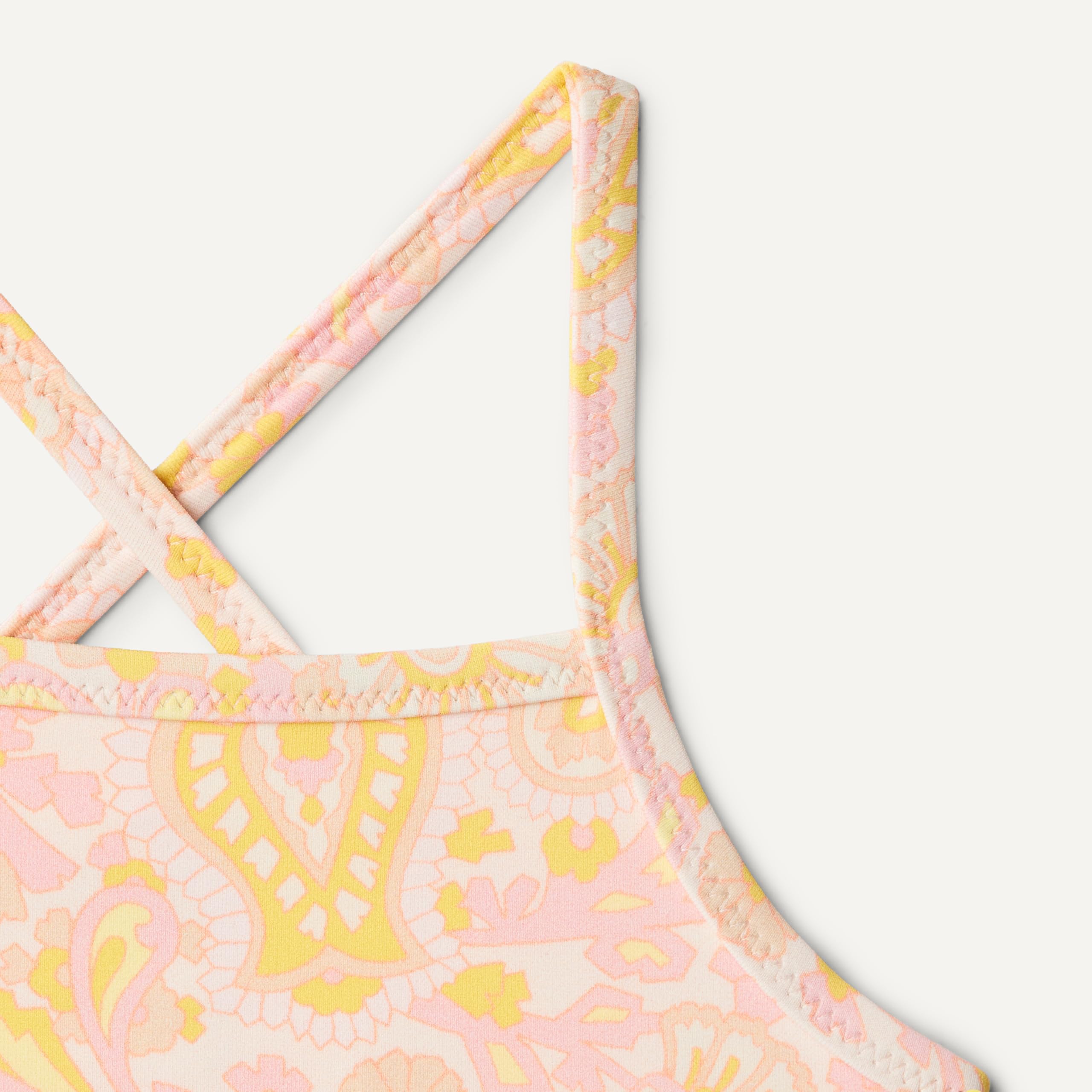 Amazon Essentials x Sofia Grainge Baby - Mädchen Zweiteiliger Badeanzug mit gekreuzten Trägern