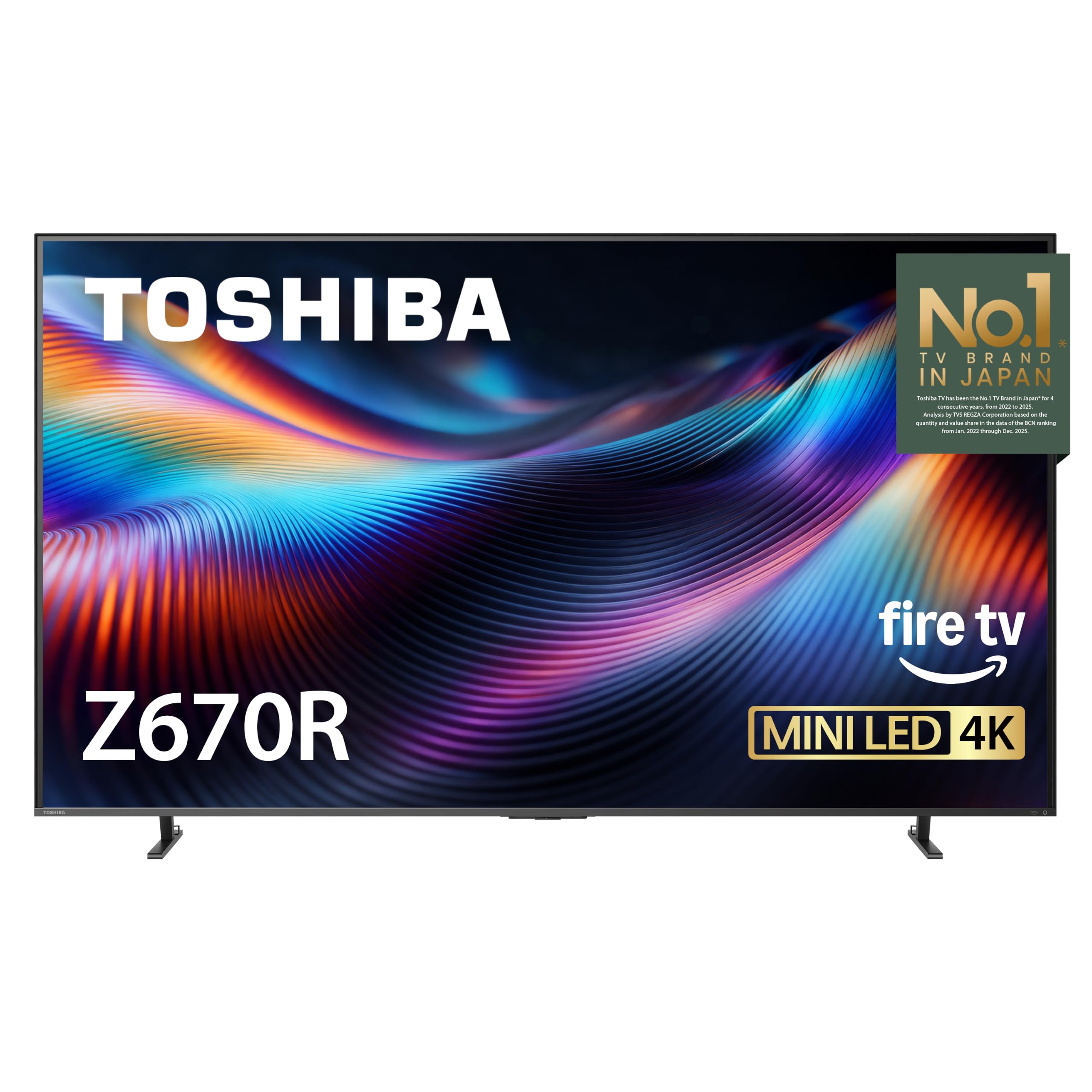 Toshiba 55 inch Z670R Series Mini-LED 4K UHD Smart Fire TV