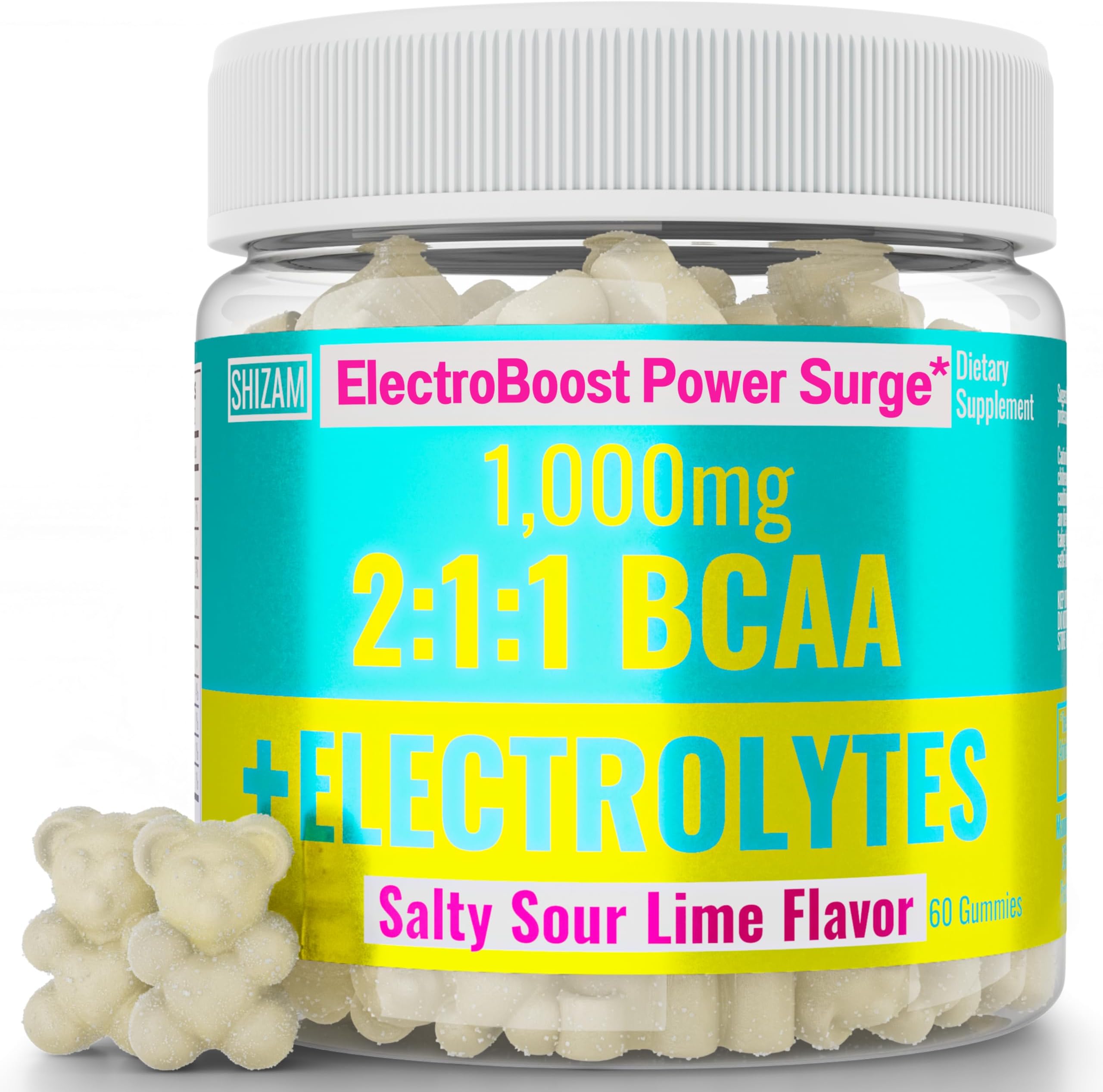 2:1:1 BCAA + Electrolytes Gummies