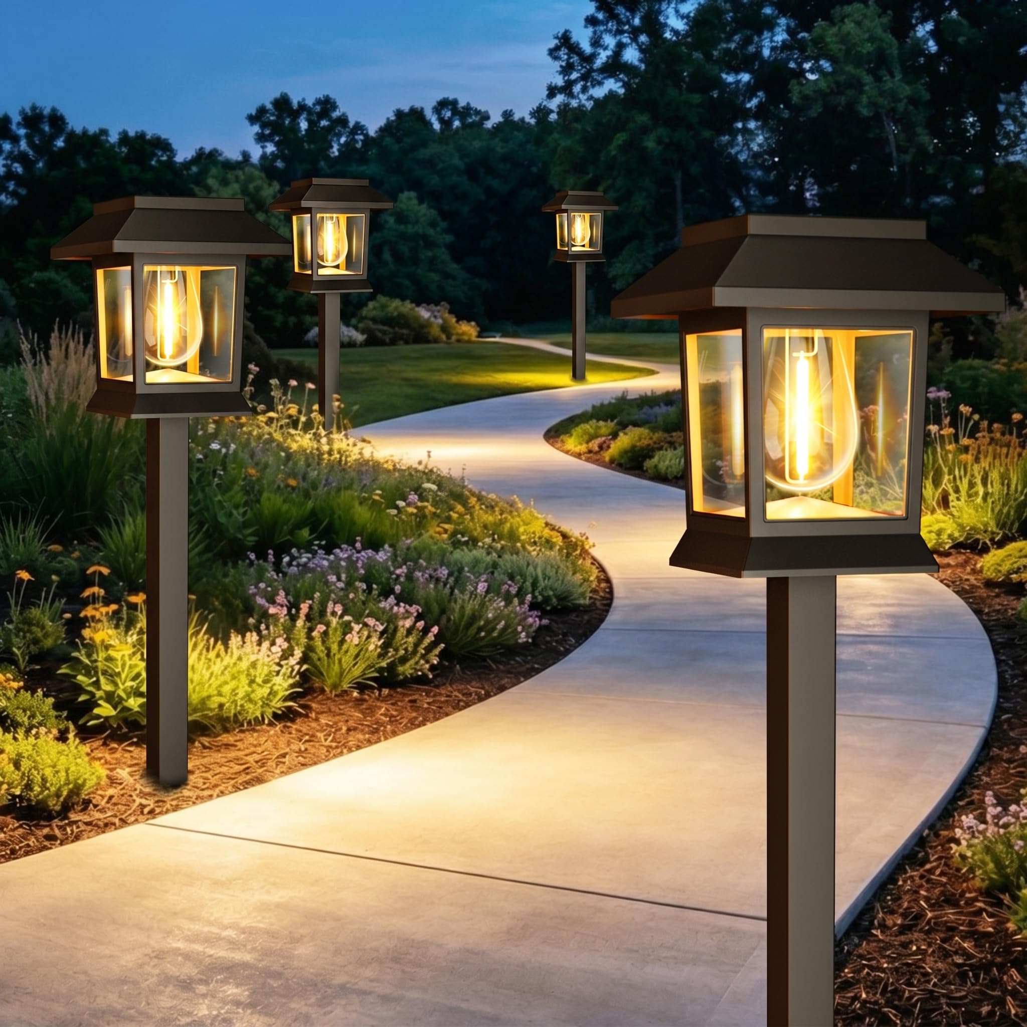 nipify Solarlampen Für Außen Garten