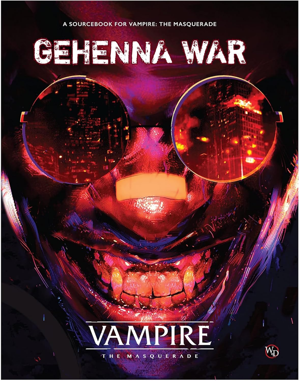 Renegade Game Studios Vampire The Masquerade 5th Edition Gehenna War Sourcebook - Action RPG Book