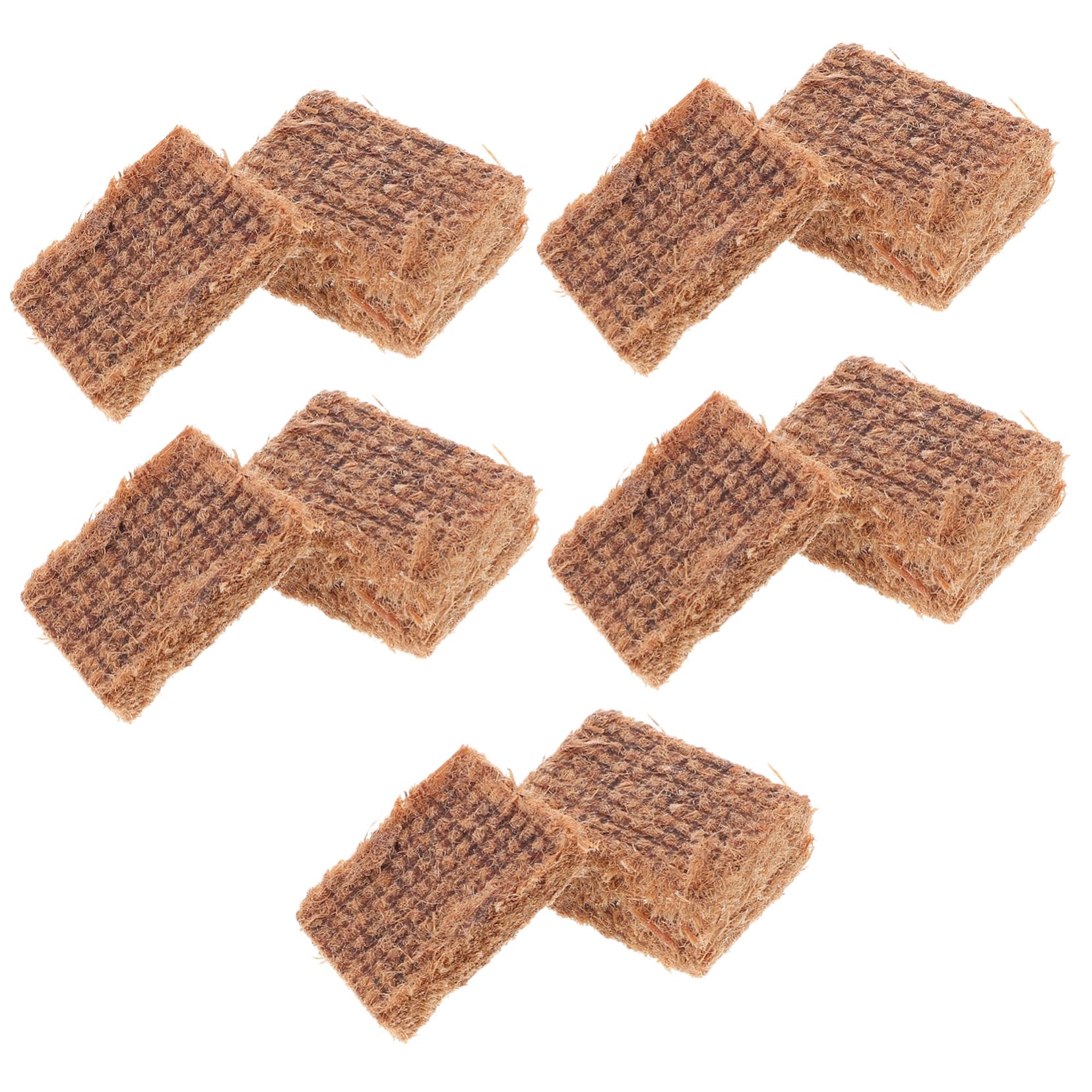 OHPHCALL Pack Fire Starters Blocks for Grill Campfires Fast Lighting Long-Lasting Flame Easy to Carry