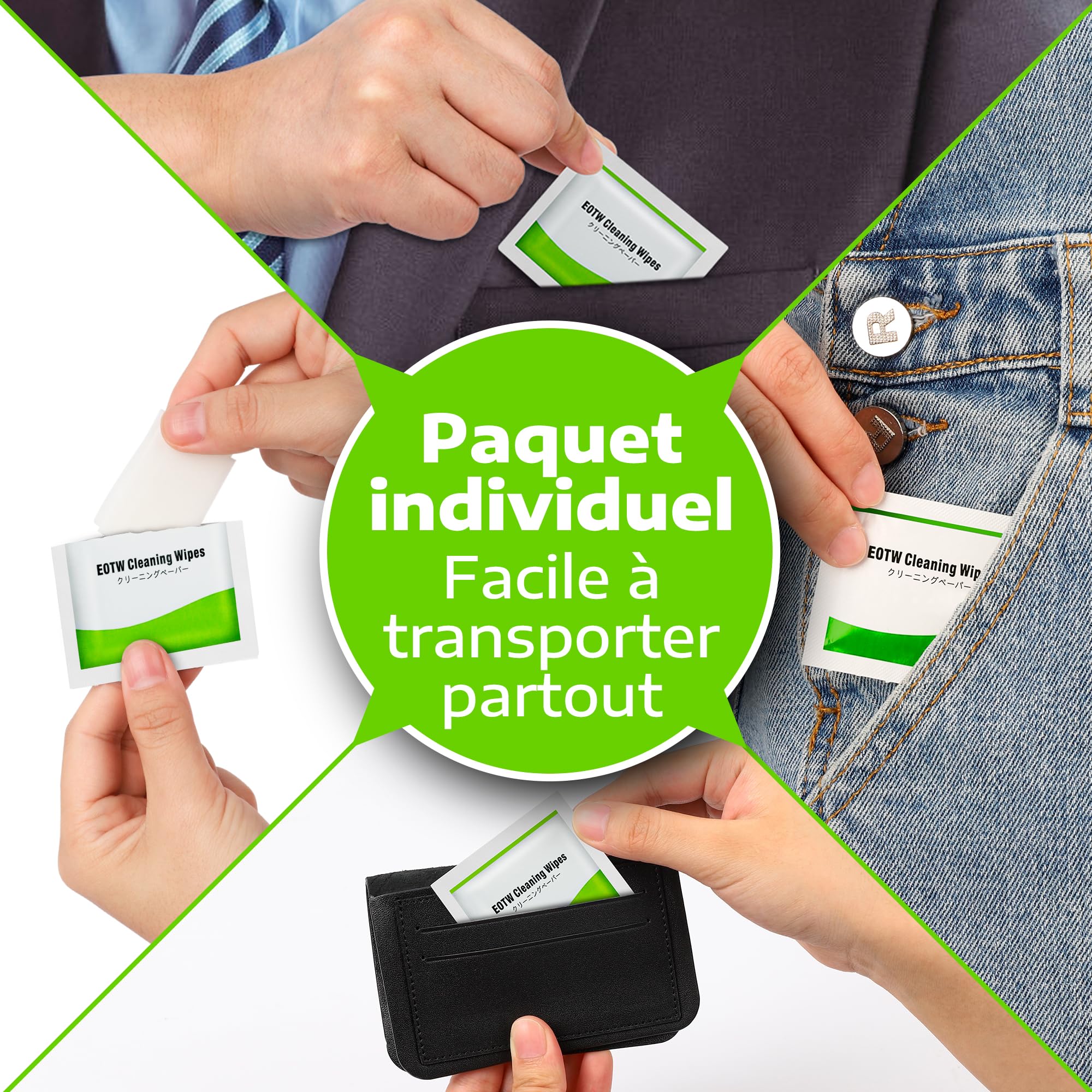 Lingette Humide Pour Lunettes Lingettes Nettoyantes Pour Lunettes - Main Image