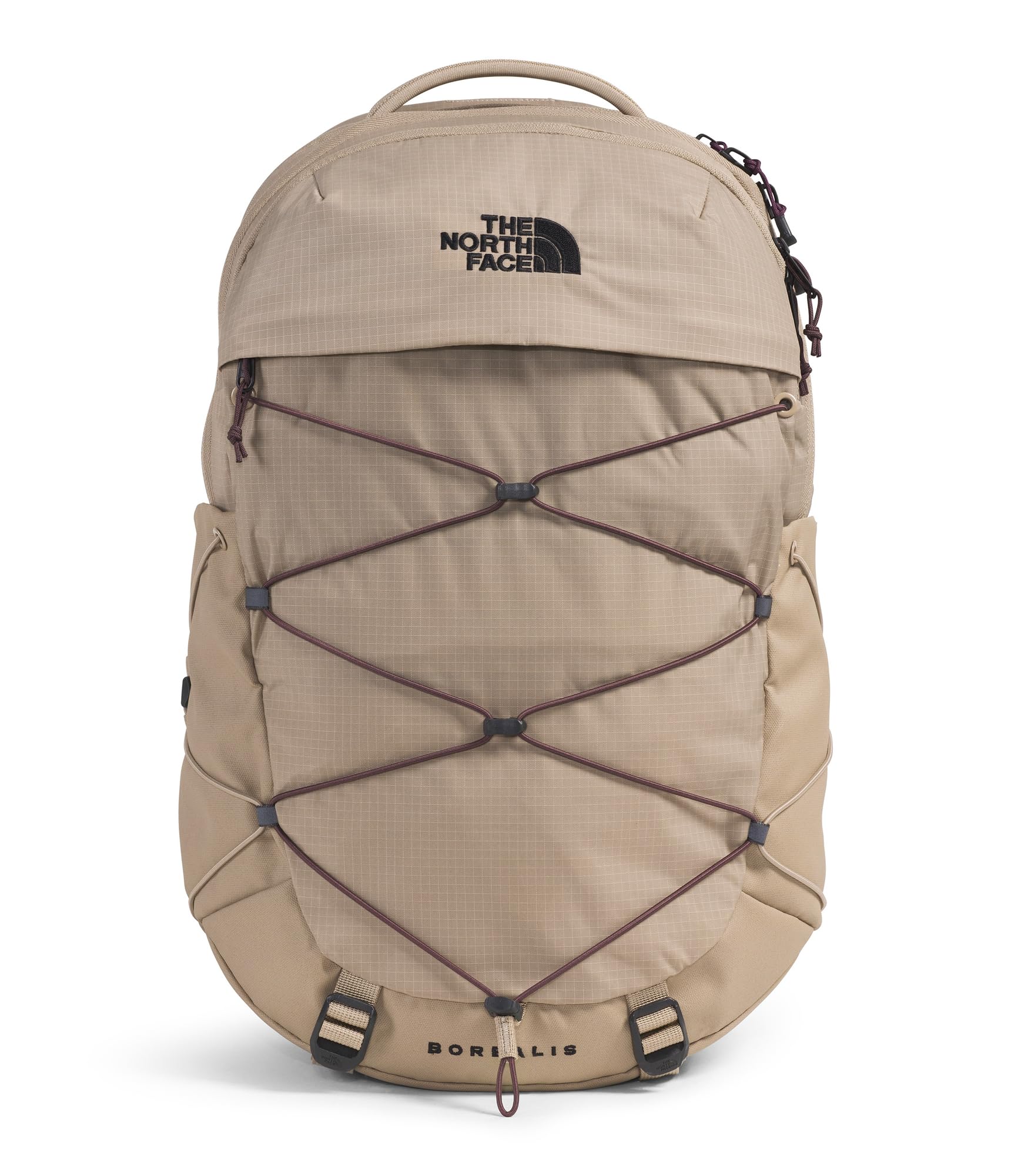 The North Face Women's Borealis Backpack, Mushroom Gy/Tawny Quartz, OS | Everyday Travel Bag, Laptop Sleeve, Reflective Details One Size Mushroom Grey/Tawny Quartz