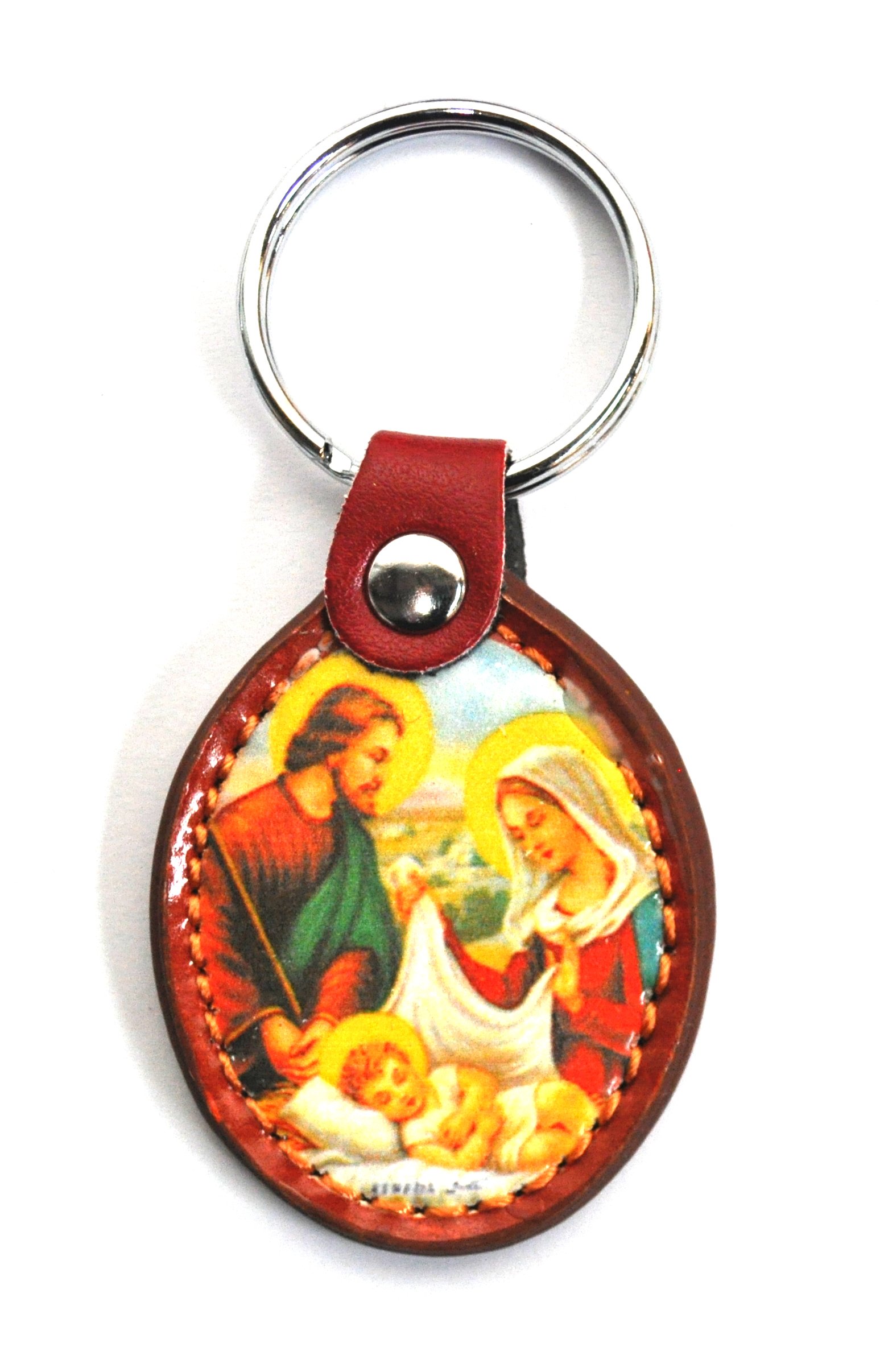 Komonee Christianity Keychain Religious Key Ring Christian Key Chain Catholic Protestant Keyring CK4