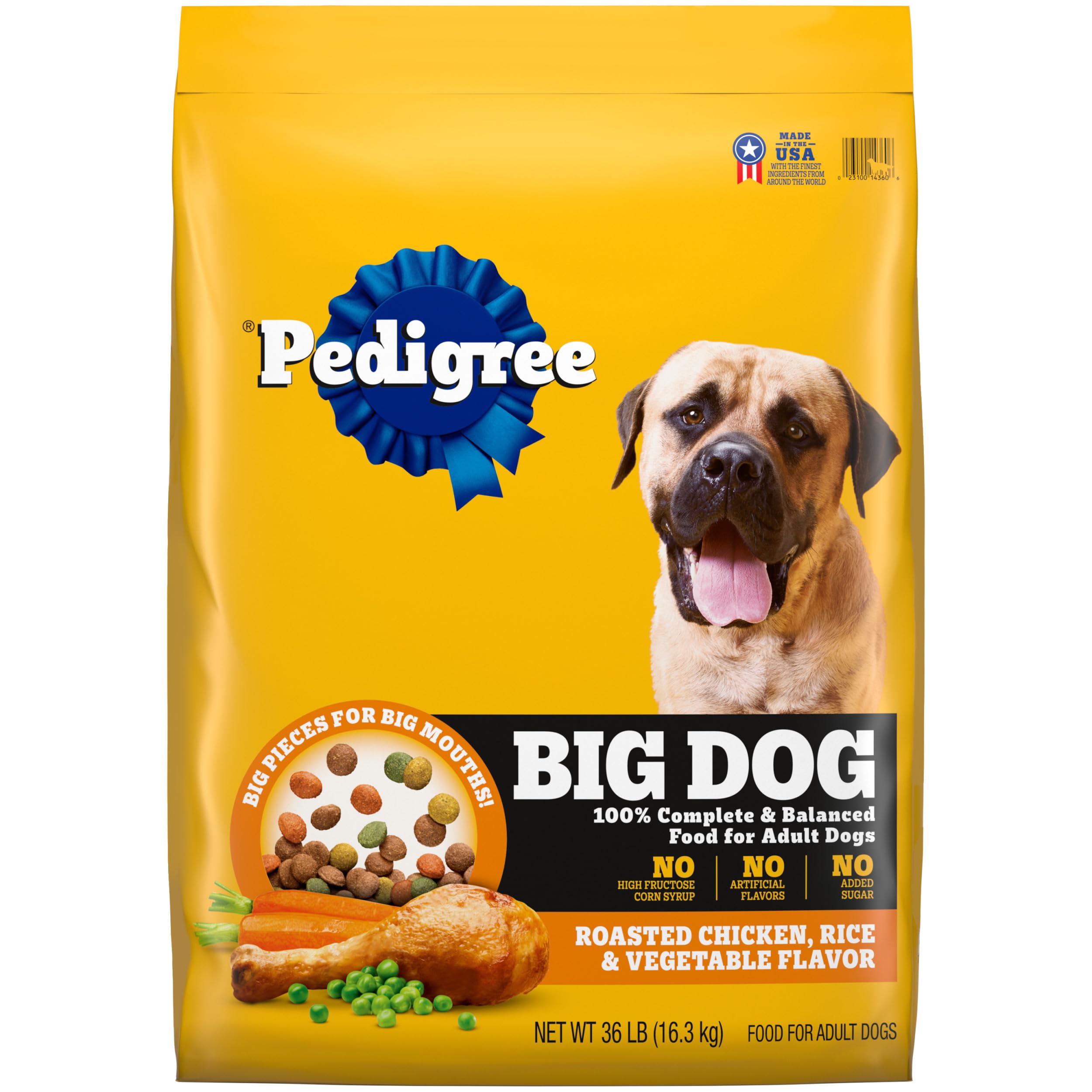 Pedigree Large Breed Dry Dog Food for Large Dogs
