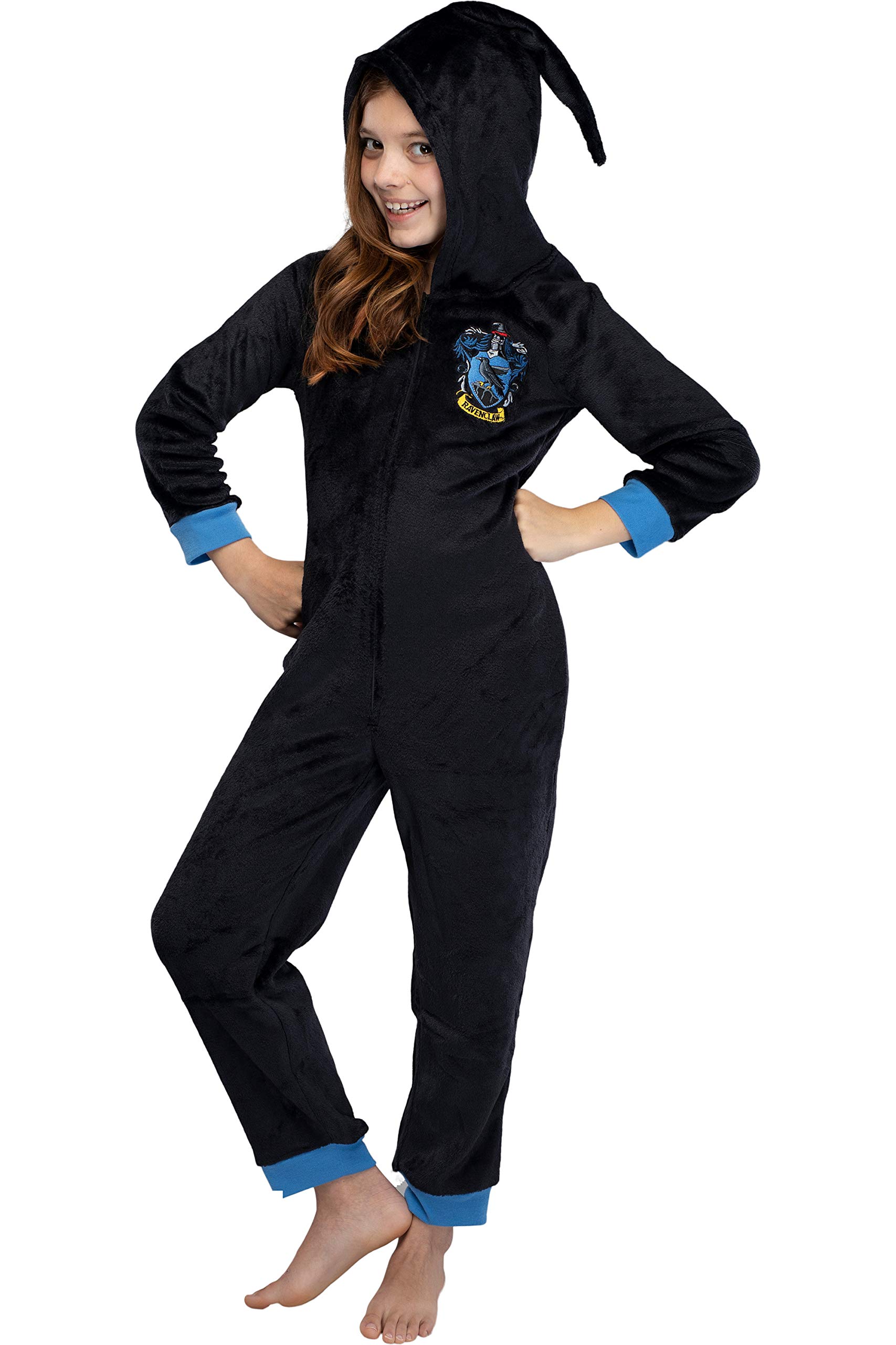 Harry Potter Ravenclaw Niños Unisex con capucha pijama de una sola pieza traje de Union (10/12)
