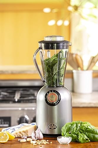 Miniatura 7 de Ballarini Tesoro - Licuadora de encimera, color rojo cereza, fabricada en Italia