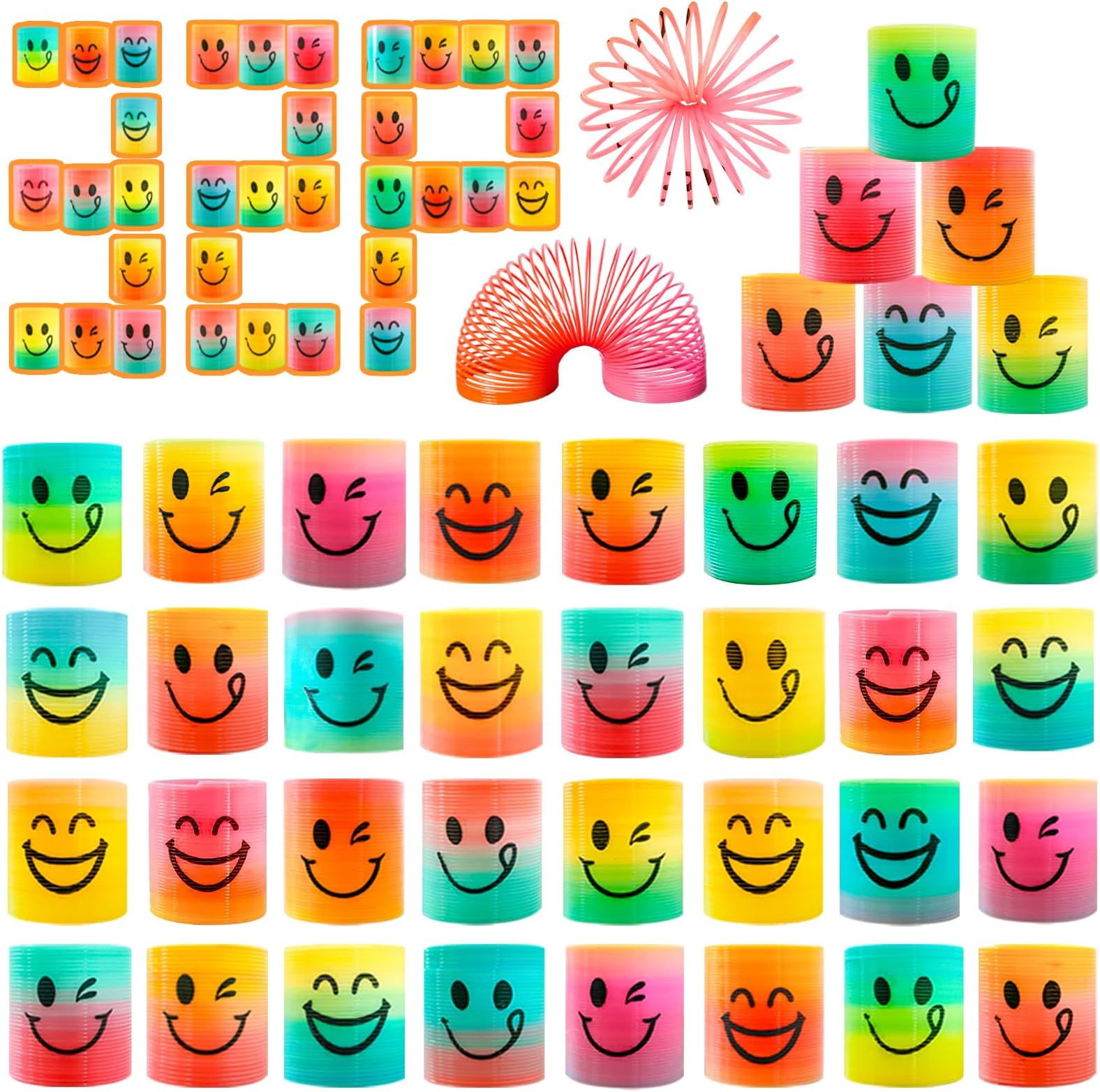 Cocurb 32 PCs Mini Spring Party Favors for Kids 4 to 8 | Fun Goodie Bag Stuffers for Birthdays Classroom Prizes, and Small Toys Present