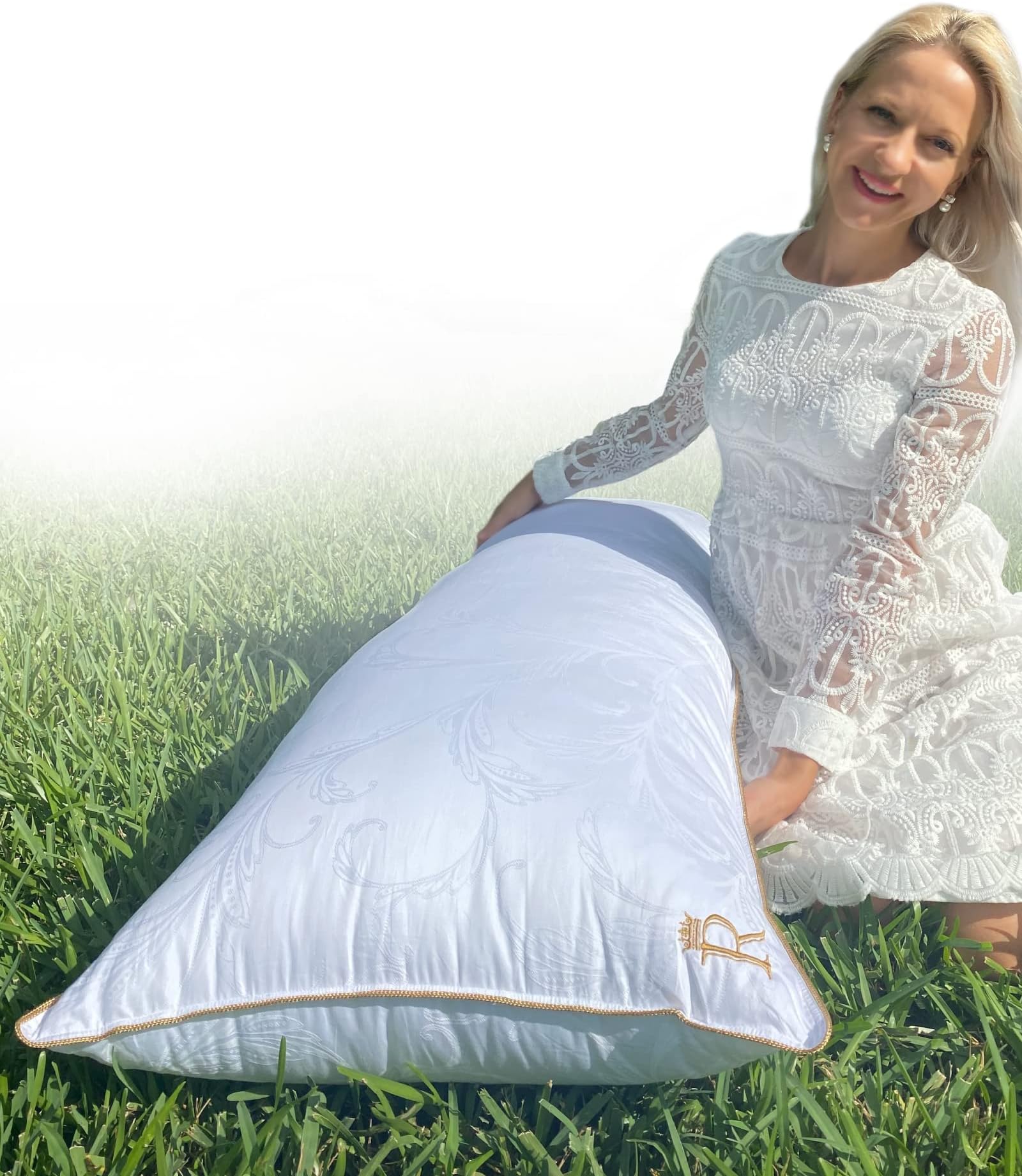 Royal TherapyBed Pillows (Gel Microfiber, Body Pillow (Pack of 1))