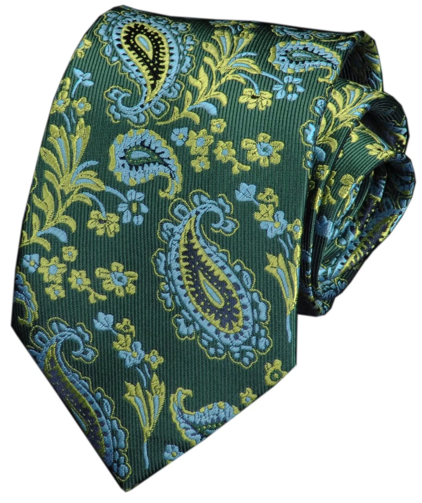 Men Novelty Paisley Ties Cravat Jacquard Luxury Designer Wedding Formal Neckties