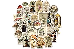 Dreamy Mushroom Stickers: Unveil the Enchanting Realm of Forest Magic