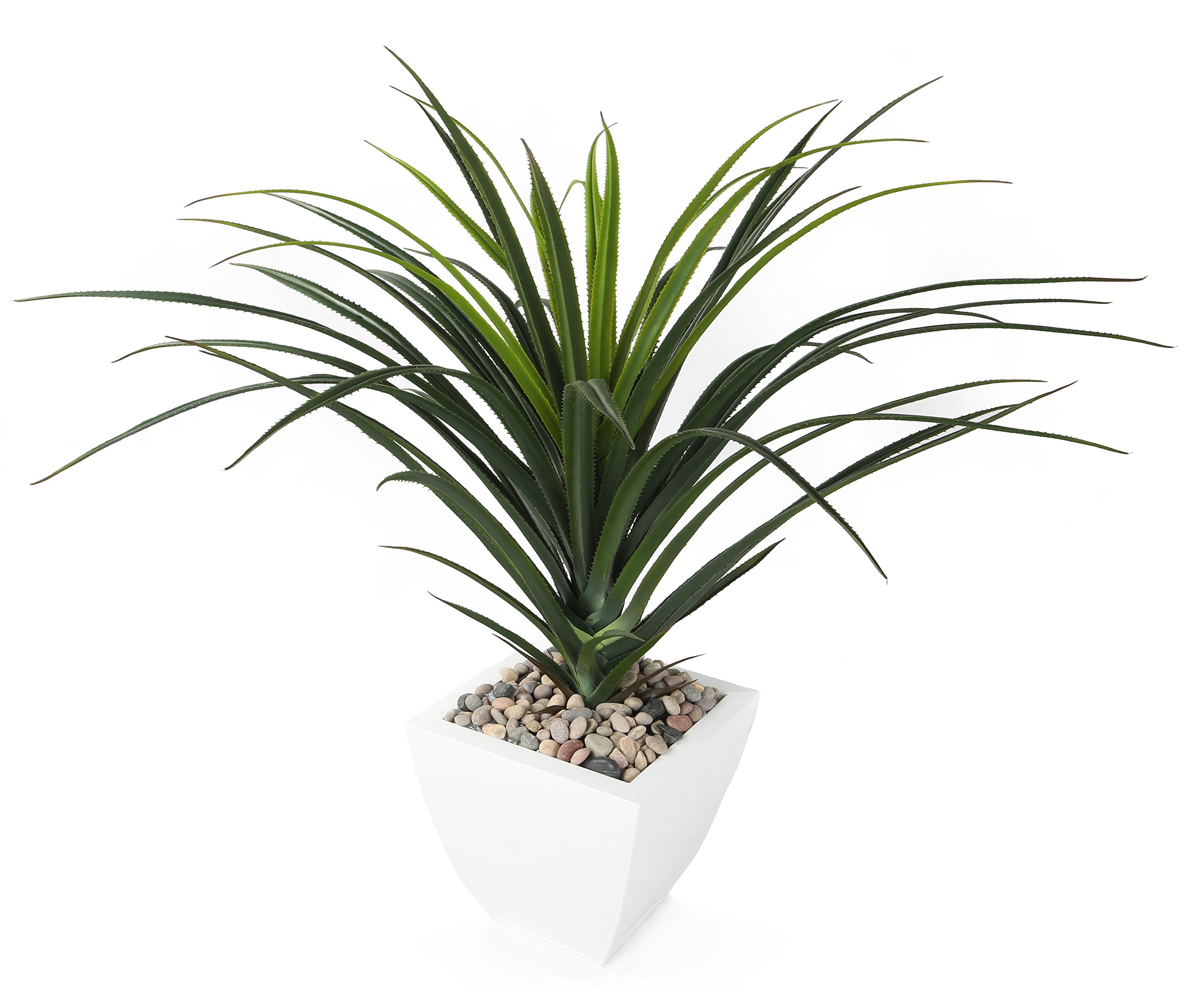 Closer2Nature Artificial 3ft 6” Pandan Plant, Faux Decoration Plants for Indoors in Home, Kitchen, Lounge and Office - Portofino Planter Not Included