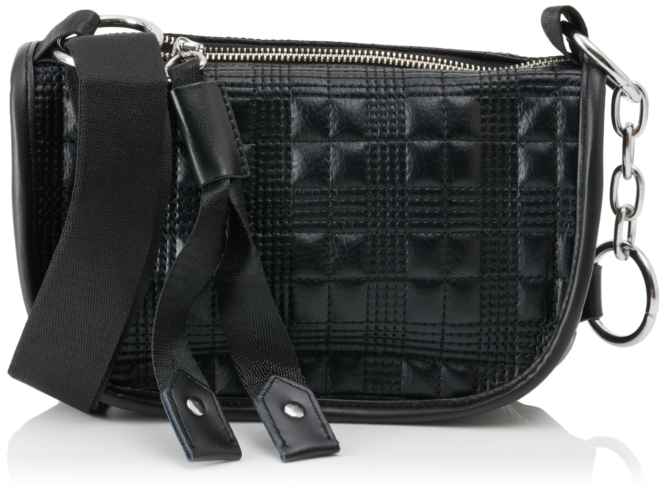 NAEMI Women's Handbag Bag Clutch, Black, One Size