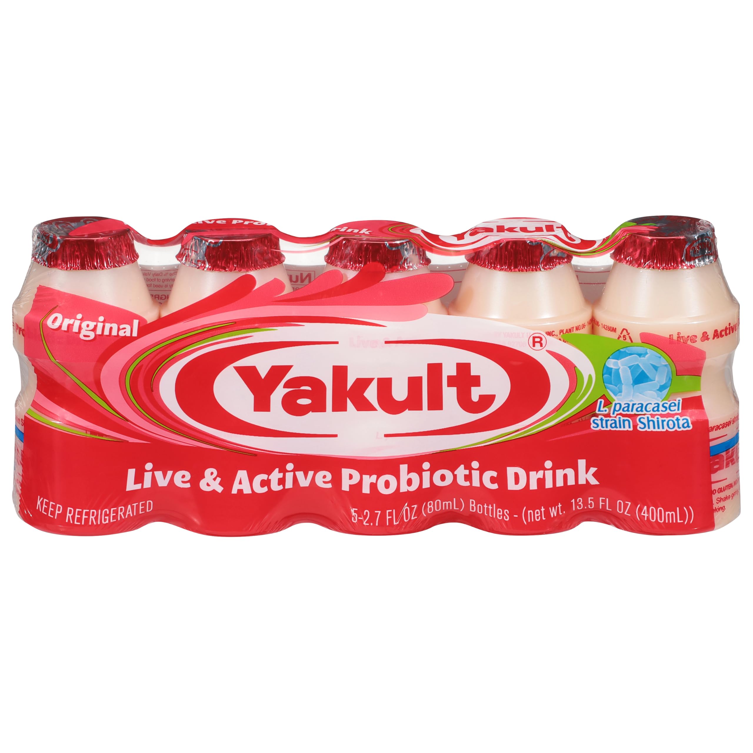 Yakult Probiotic Drink, 5 ct