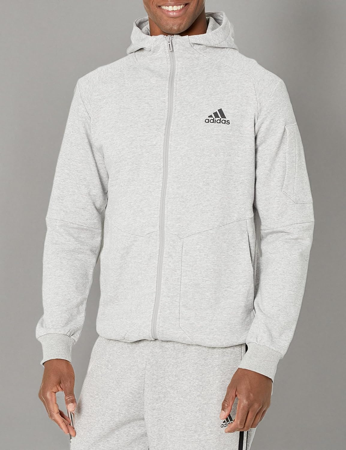 adidas Men's Essentials4Gameday Full-Zip Hoodie - Image 3