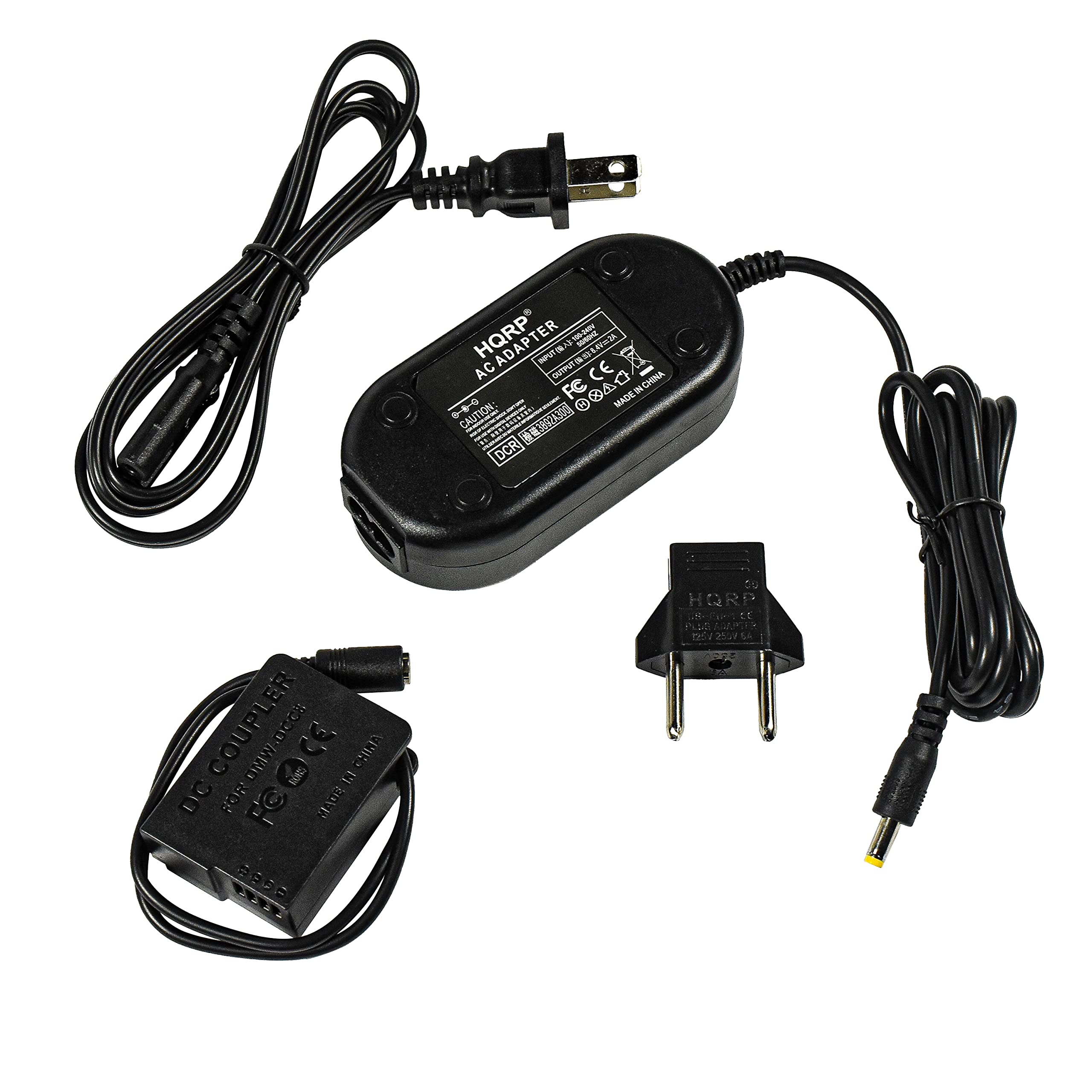 Vhbw 2 Cavi Dati USB Da Tipo A A Porta Fotocamera Per Panasonic Lumix DMC-G7/G5/G6, 150 Cm, Nero