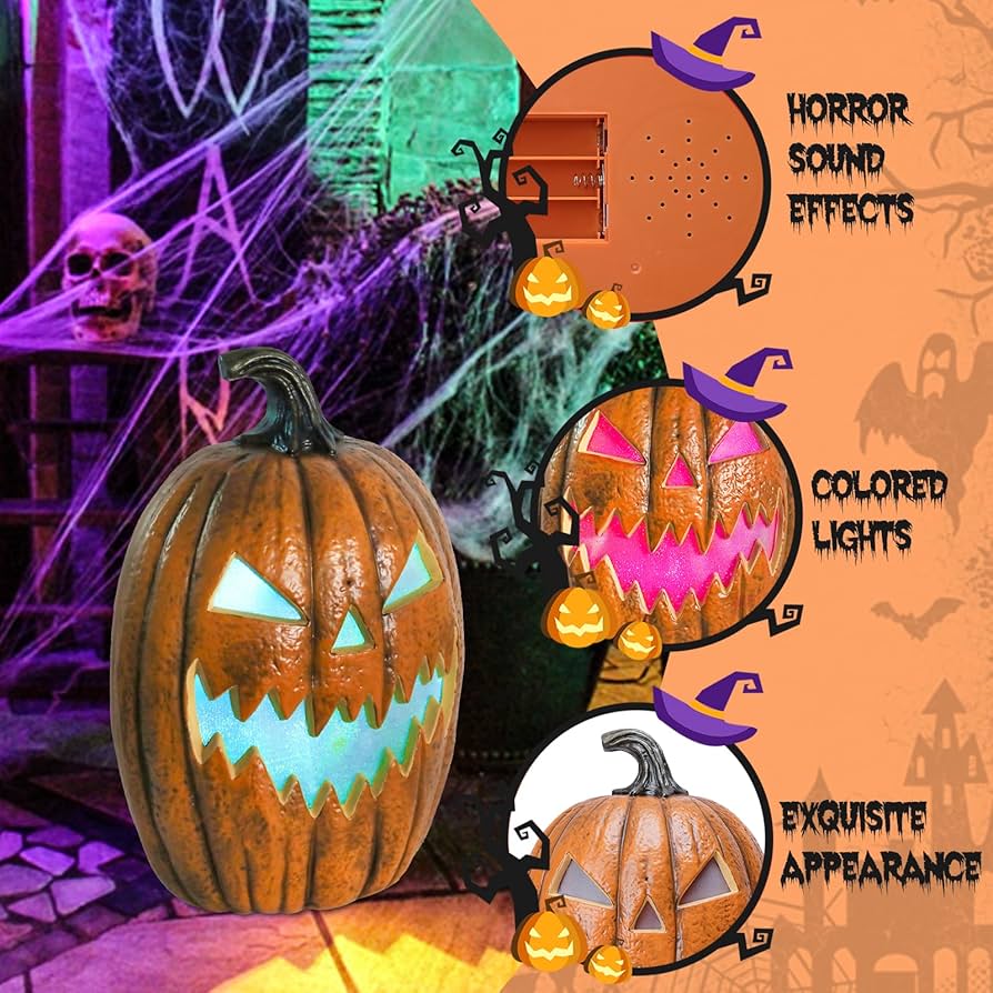 ヒュース ハロウィン Summerween Tropical Jack O'Lantern, 18