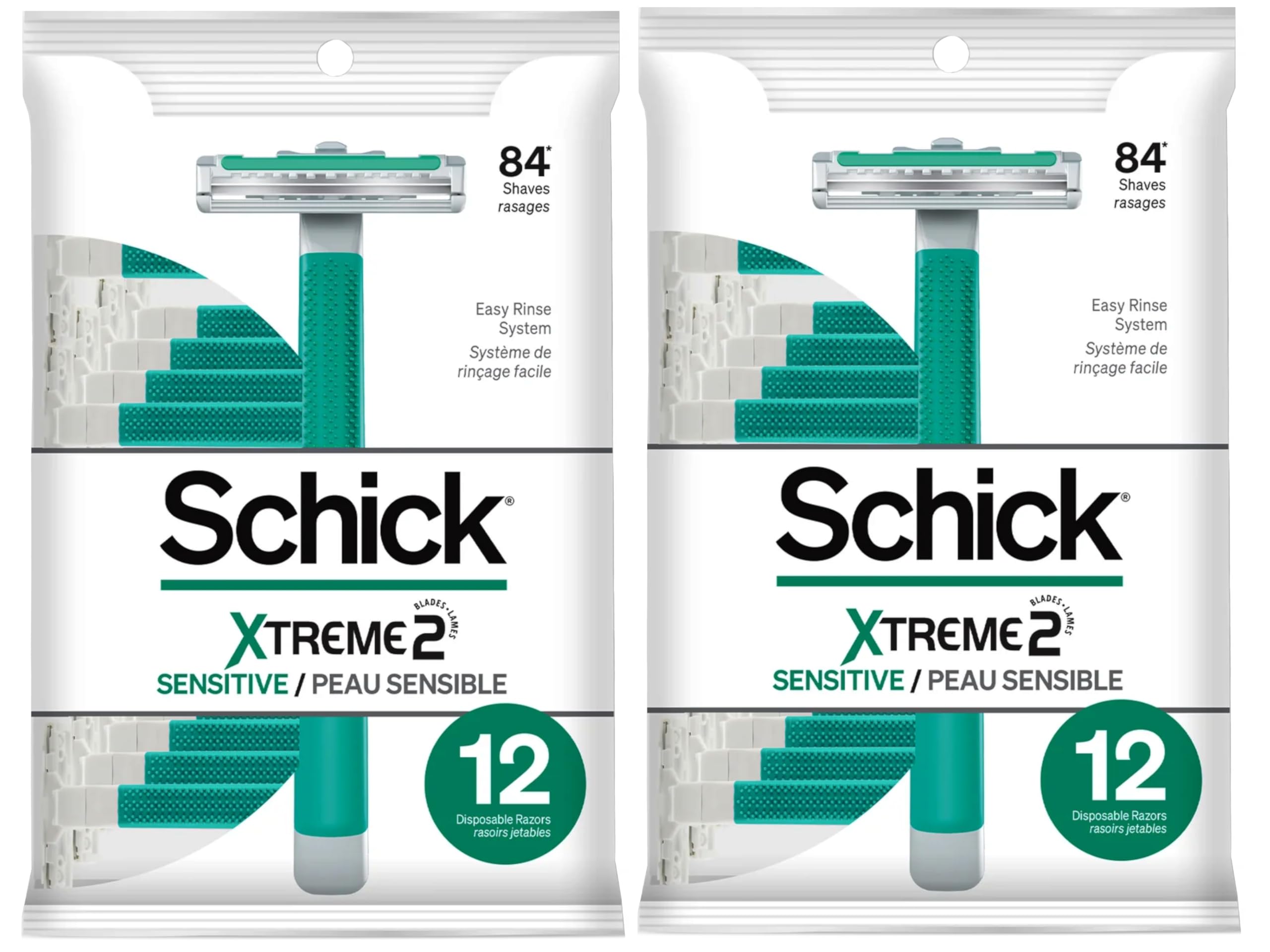 Amazon.com: Schick ST2 for Men Sensitive Skin Disposable Razor