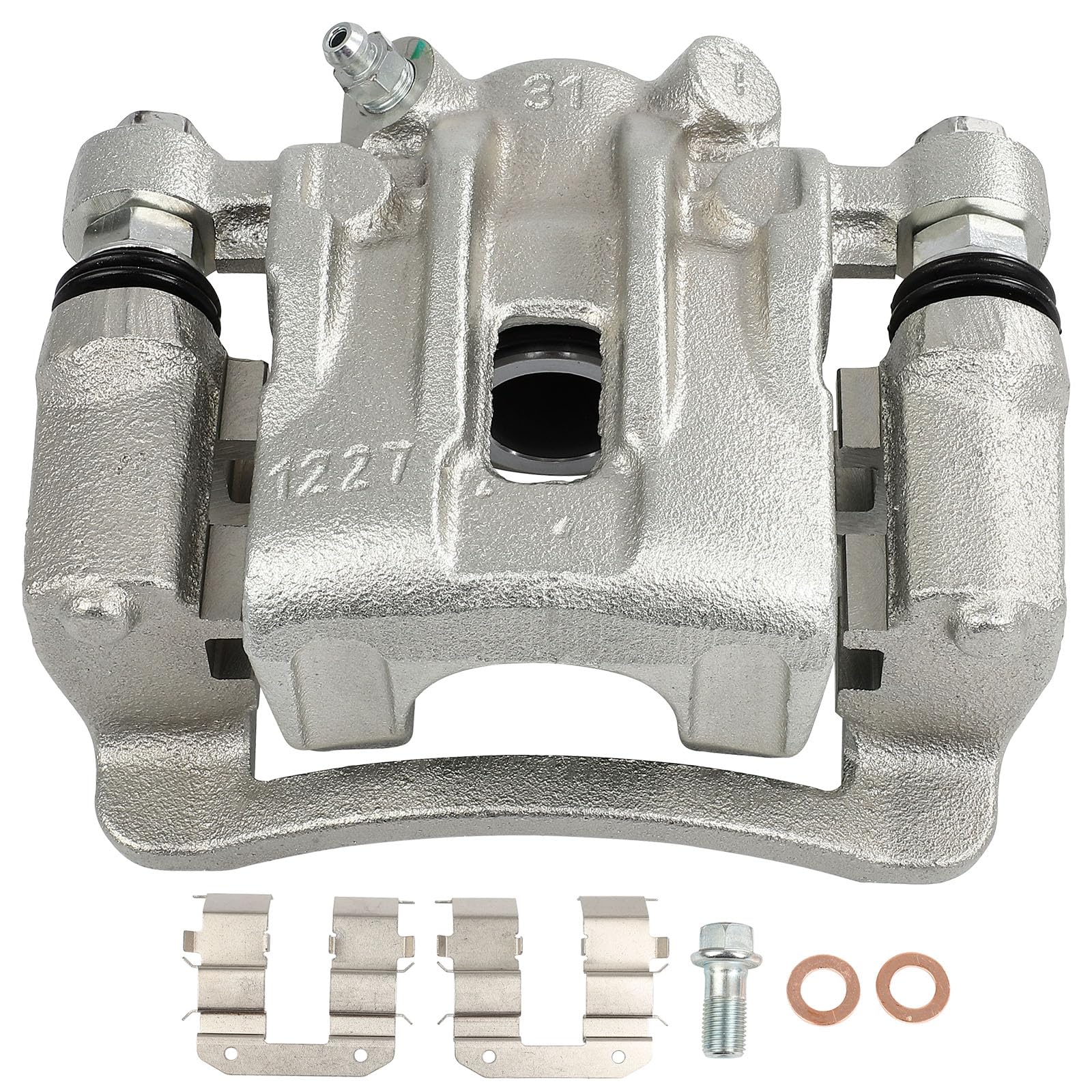 SCITOO Rear Left Driver Side Disc Brake Caliper 19B3477 with Bracket 1PC