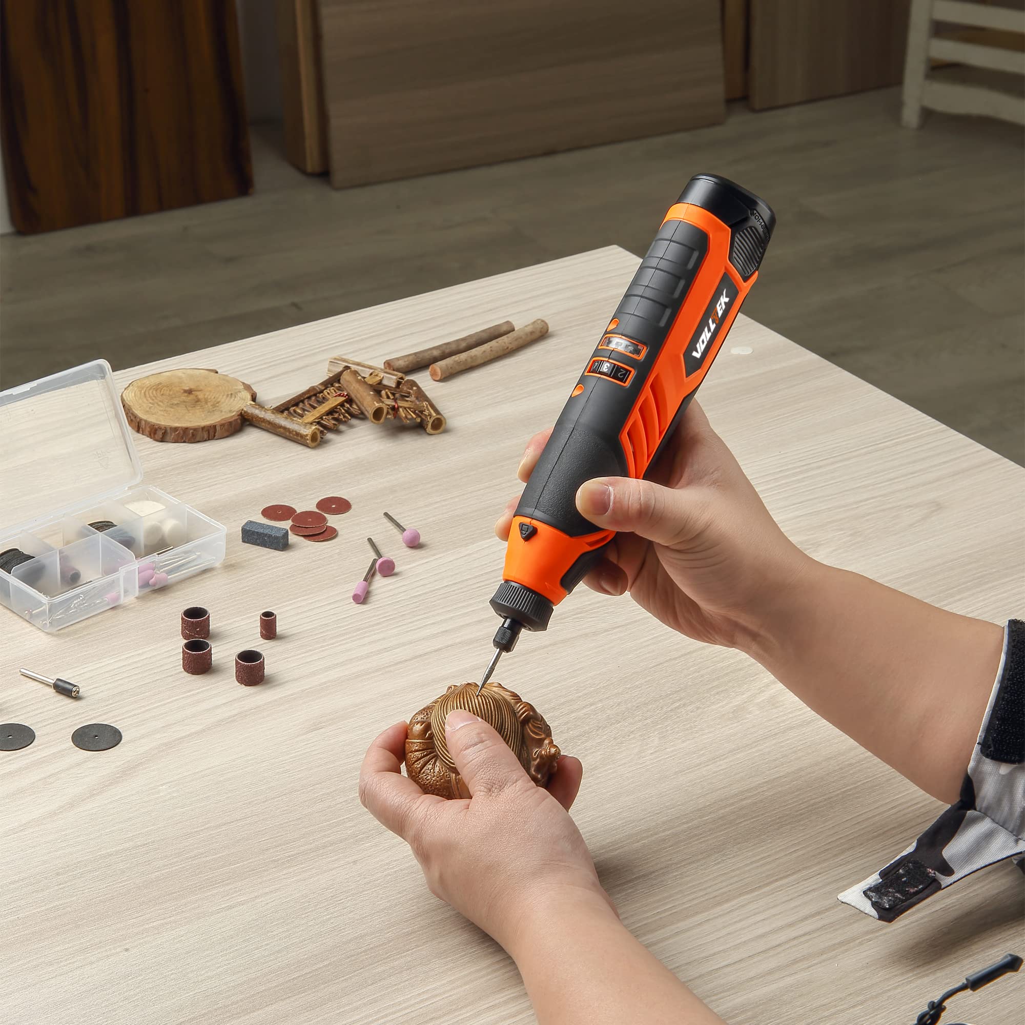 Multi Tool Kit Ferrex 12v Cordless Rotary Tool Aldi Ferrex Tools