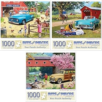 【新品未使用】Bits and Pieces 1000ピース パズル 2セット Amazon.com: Bits and Pieces: Jigsaw Puzzles