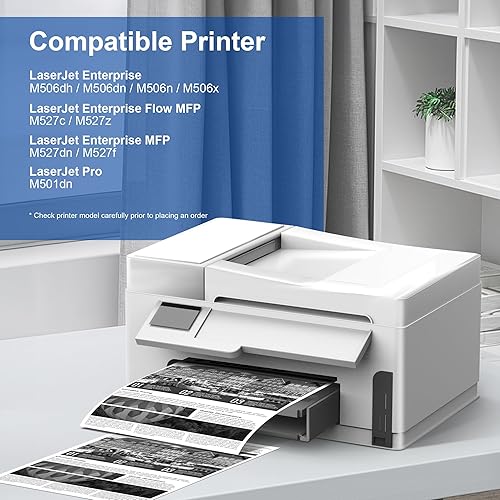 Miniatura 2 de CF287A - Cartucho de tóner 87A de alto rendimiento compatible para HP 87A CF287A 87X CF287X para impresora HP Laserjet Enterprise M506 M506dn M506n