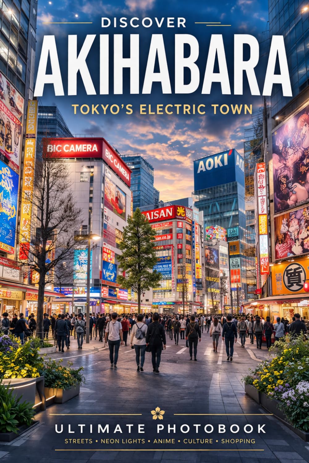 Akihabara Photobook Tour Japan: Neon Streets, Anime Shops, Arcades & Hidden Corners of Tokyo (Japan Photography Series)