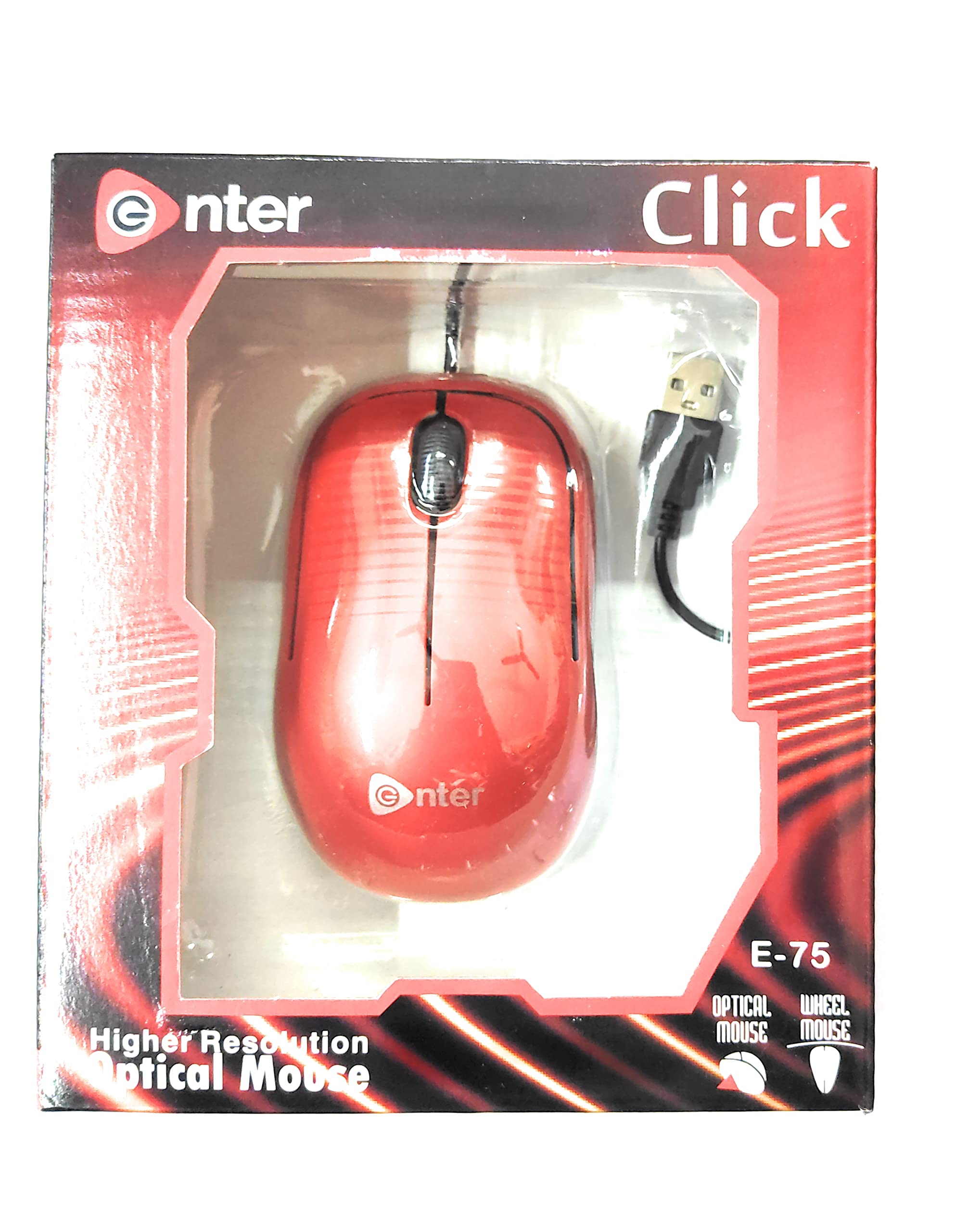 Enter Click Higher Resolution Optical Mouse E-75 (B07L98Y58T) Amazon Price History, Amazon Price Tracker
