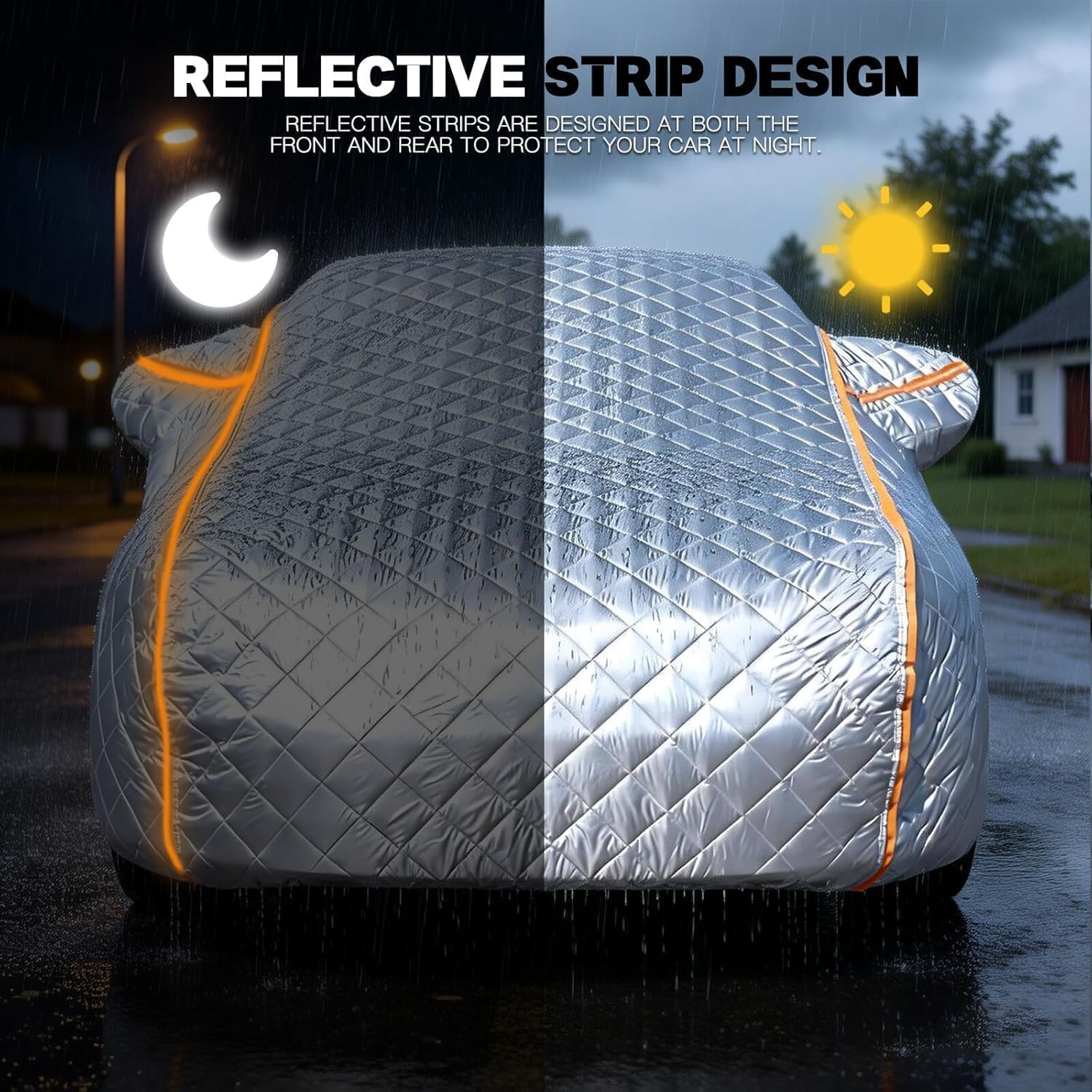 Funda para Coche Antigranizo para Cupra Terramar SUV 2024-2026 | Funda Coche Exterior Impermeable Transpirable Anti-Granizo,Nieve, UV y Arañazos,Todas Las Estaciones