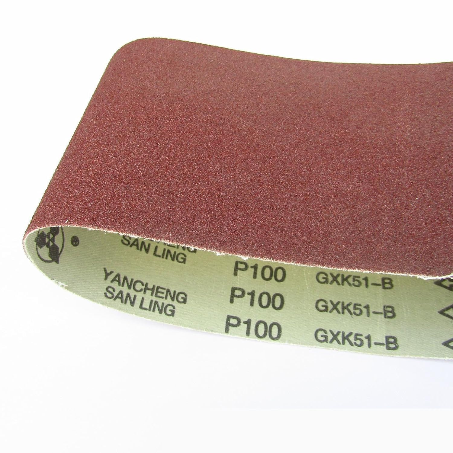 Paski szlifierskie, 10 szt. pasów ściernych 533 * 75 mm Kx167 do szlifierek, polerowanie metalu, pas ścierny(100)