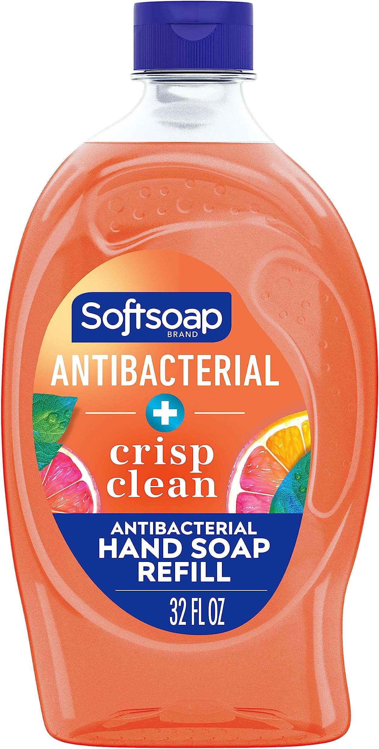 Softsoap Antibacterial Liquid Hand Soap Refill, Crisp