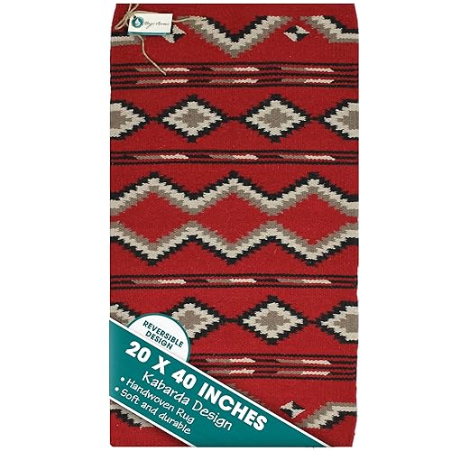 Onyx Arrow Wool Southwest Area Rug - Wool Boho Rug