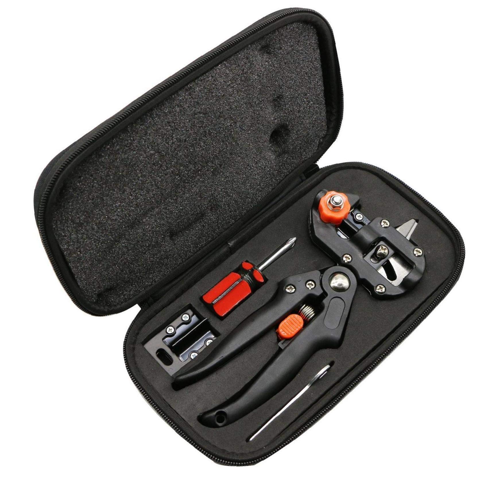 Professionale Giardino Innesto Potatura Potatore Utensili da Taglio Kit per Pianta Ramo Ramoscello Vite Albero da Frutto Cesoie Supporto della Pianta del Basamento