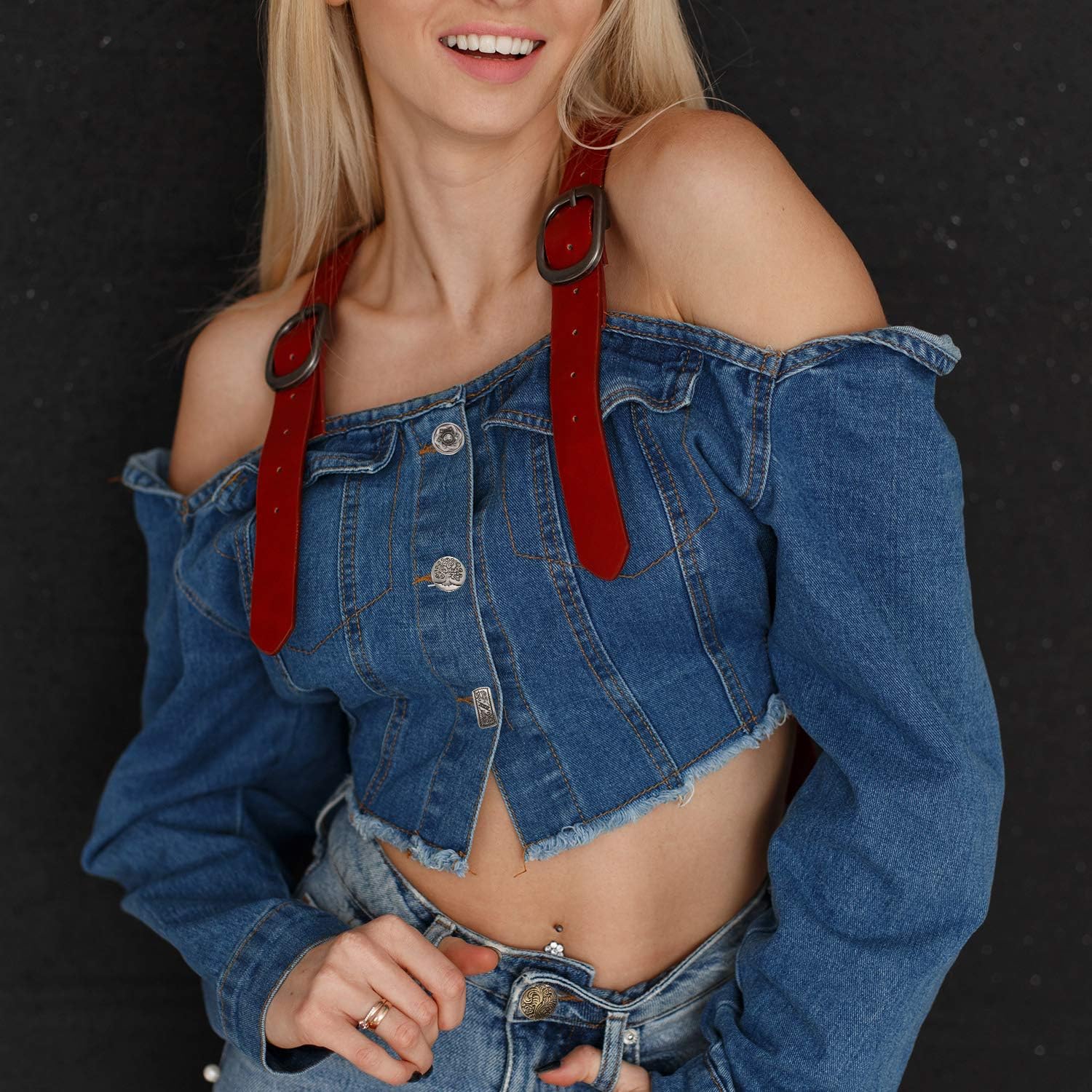 Syhood 80 Pcs Metal Buttons Mixed Vintage Style Buttons Antique Silver and Bronze Color Flower Round Button for Crafts Sewing DIY Decorations - Image 6