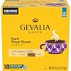 Gevalia Cappuccino Keurig K Cup Pods with Froth Packets 5.98oz (24 Count, 4 Boxes)