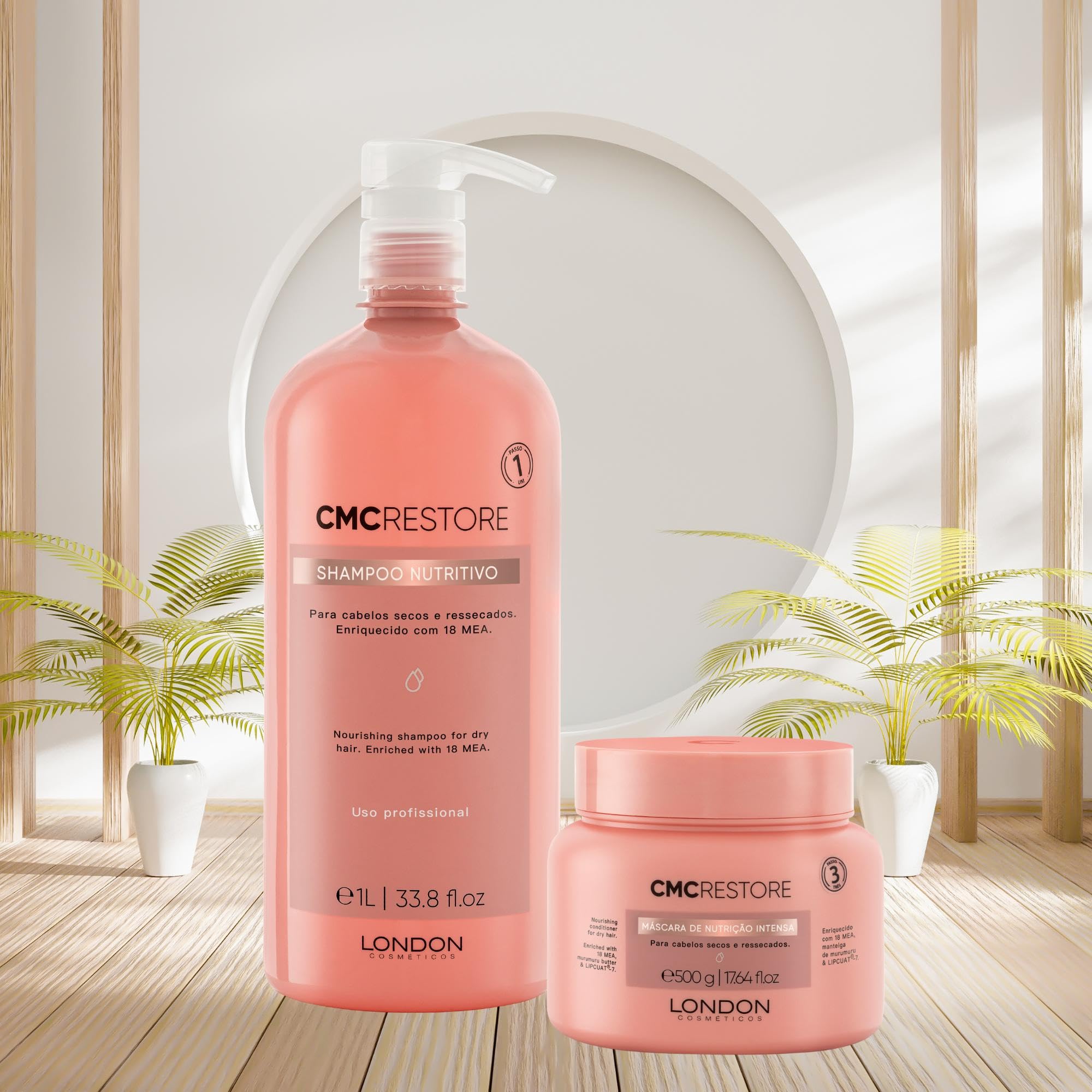 London Cosméticos - Kit CMC Restore Profissional - Shampoo +
