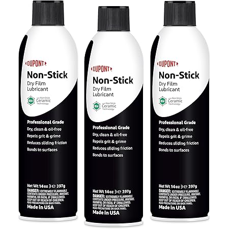 DuPont Non-Stick Dry-Film Lubricant Aerosol Value 3-Pack, 14 oz