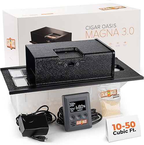 Humidificador electrónico Cigar Oasis para gabinete  armario Humidificador