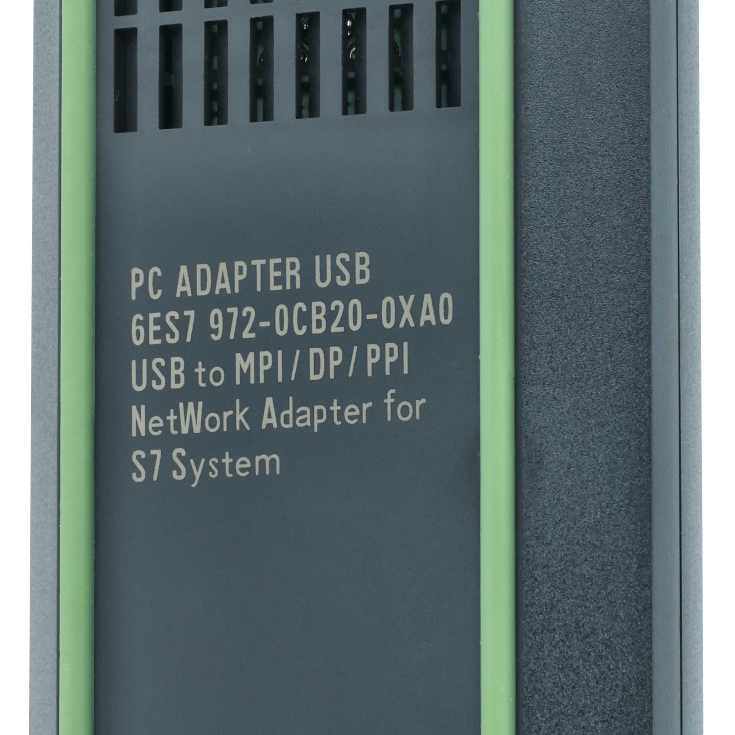 vhbw Cable de programación USB compatible con Siemens Simatic S7-200, S7-300, S7-400 sistema de control - Cable de conexión, 5 m - Reemplaza x6GK1571-0BA00-0AA0