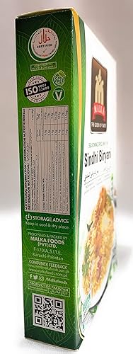 Miniatura 4 de Mezcla de recetas y condimentos Malka Sindhi Biryani sin gluten, sin OMG, 2.1 onzas (60) – Especias en polvo para carnes sabrosas y picantes Pilaf
