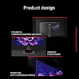 ASUS ROG Strix OLED XG27AQDMG Gaming Monitor 27-inch 1440p Glossy WOLED, 240Hz, 0.03ms, Custom heatsink, Anti-flicker, OLED Care, Uniform brightness, G-SYNC compatible, DisplayWidget Center - 6