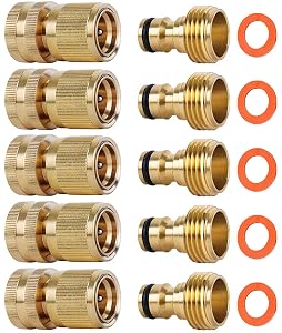 Brass Garden Hose Connectors